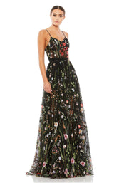Mac Duggal 62989 Black Multi