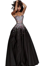 Jovani 630 Black Multi