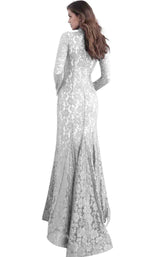 Jovani 63209 Off White/Nude