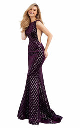Jovani 63512BG Purple