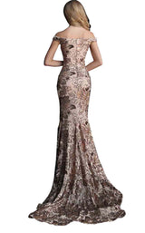 Jovani 63516 Copper-Gold