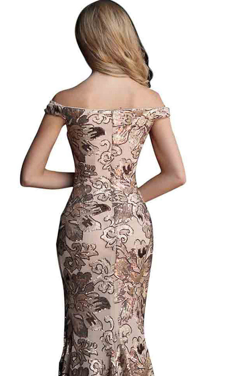 Jovani 63516 Copper-Gold