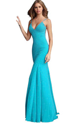 Jovani 63563 Light Blue