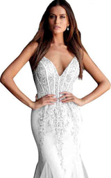Jovani 63658BG White