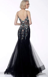 Jovani 63659 Black Multi