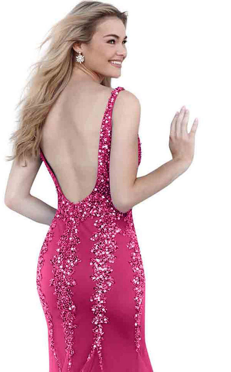 Jovani 63700 Burgundy