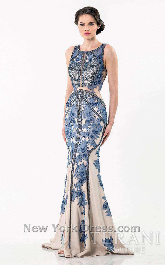 Terani 1521GL0787 Blue/Nude