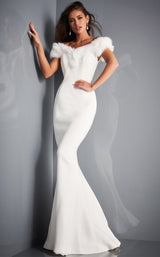Jovani 63884BG White