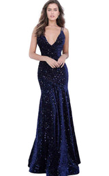 Jovani 63897 Navy