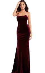 Jovani 63942 Burgundy