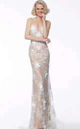 Jovani 64031 Ivory/Nude