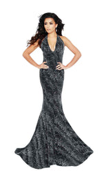 Jasz Couture 6428 Black/Silver