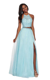 Rachel Allan 6437 Mint-Blue