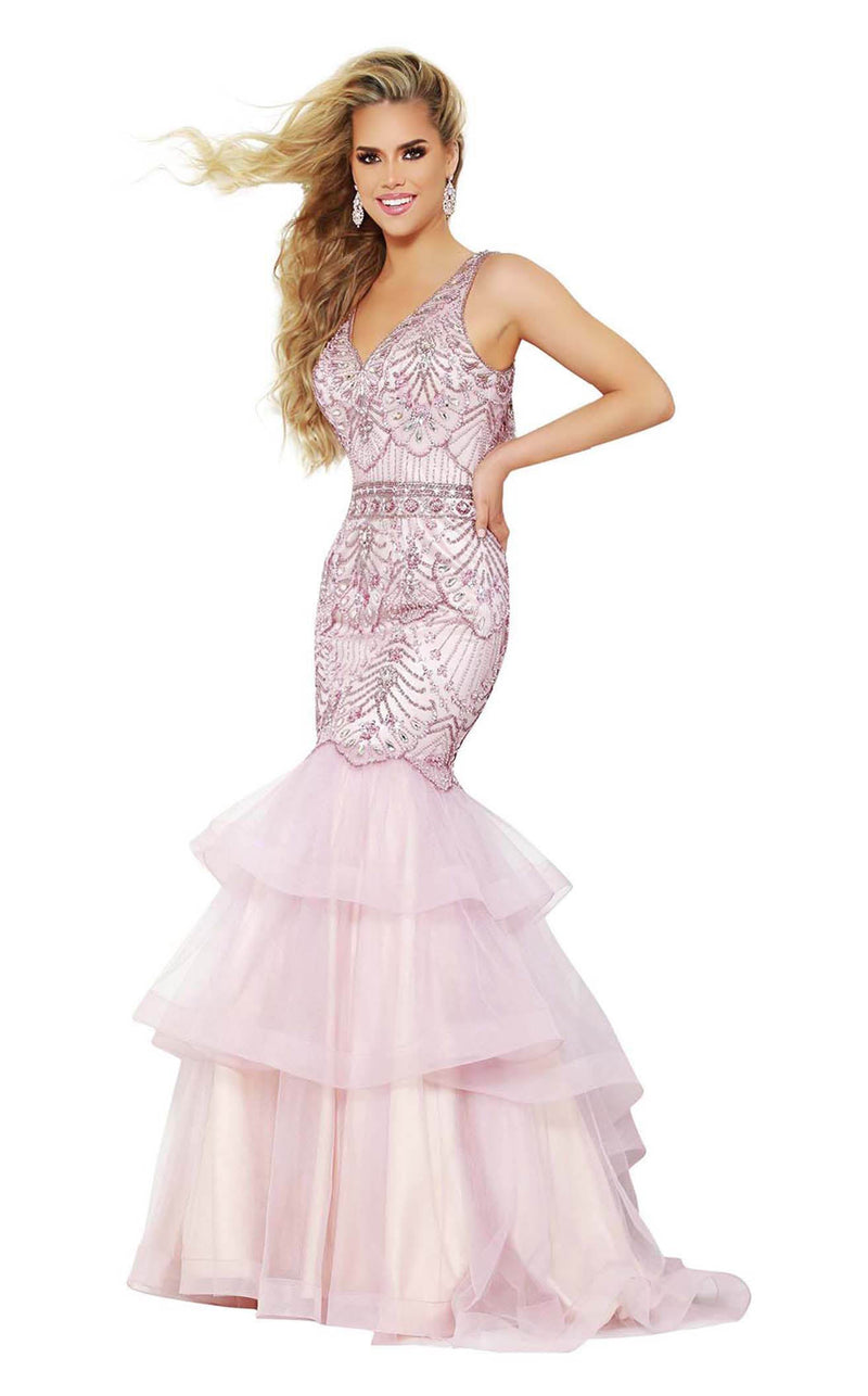 Jasz Couture 6443 Rose/Pink