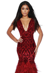 Jasz Couture 6449 Wine