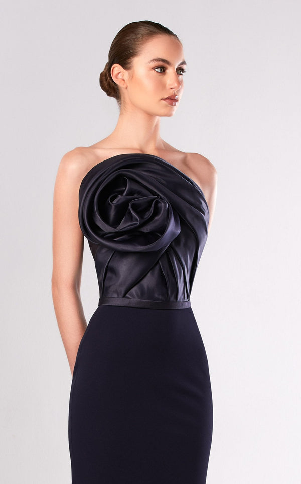 Edward Arsouni Couture FW645 Navy