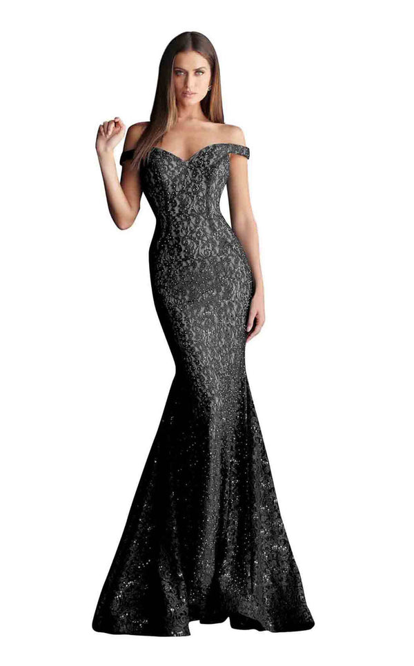 Jovani 64521BG Black