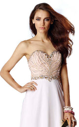Alyce 6454 White-Nude