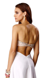 Alyce 6454 White-Nude