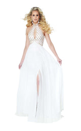 Jasz Couture 6454 Ivory/Gold