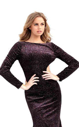 Jovani 64562 Black-Pink