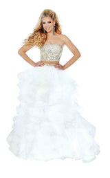 Jasz Couture 6460 Ivory/Gold