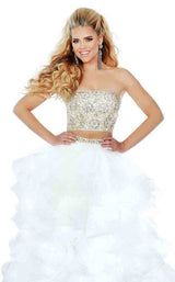 Jasz Couture 6460 Ivory/Gold