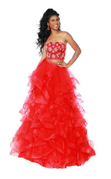 Jasz Couture 6460 Red