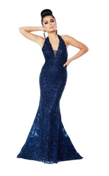 Jasz Couture 6464 Navy