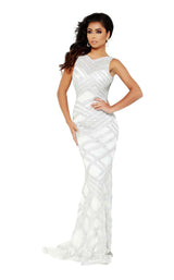 Jasz Couture 6472 Ivory/Silver