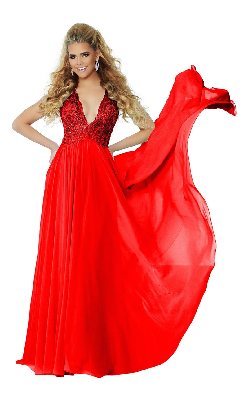 Jasz Couture 6485 Red