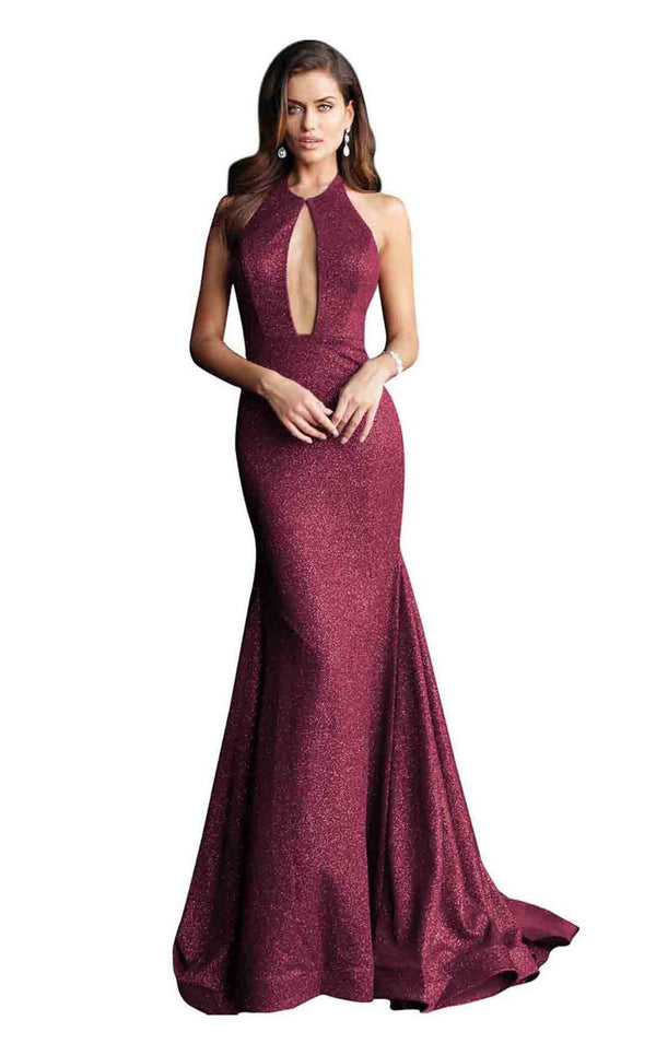Jovani 64851BG Burgundy