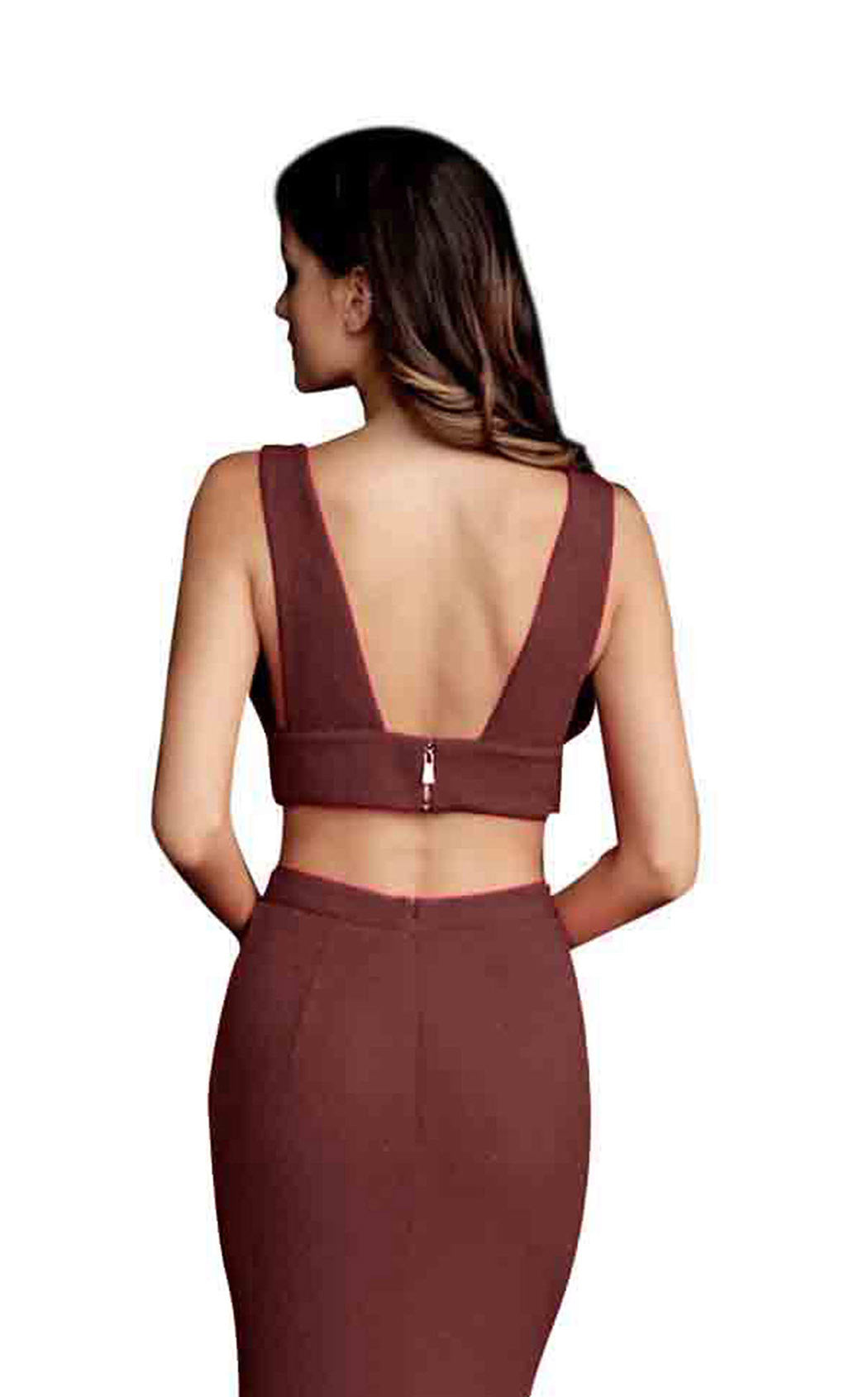 Jovani 64857 Burgundy