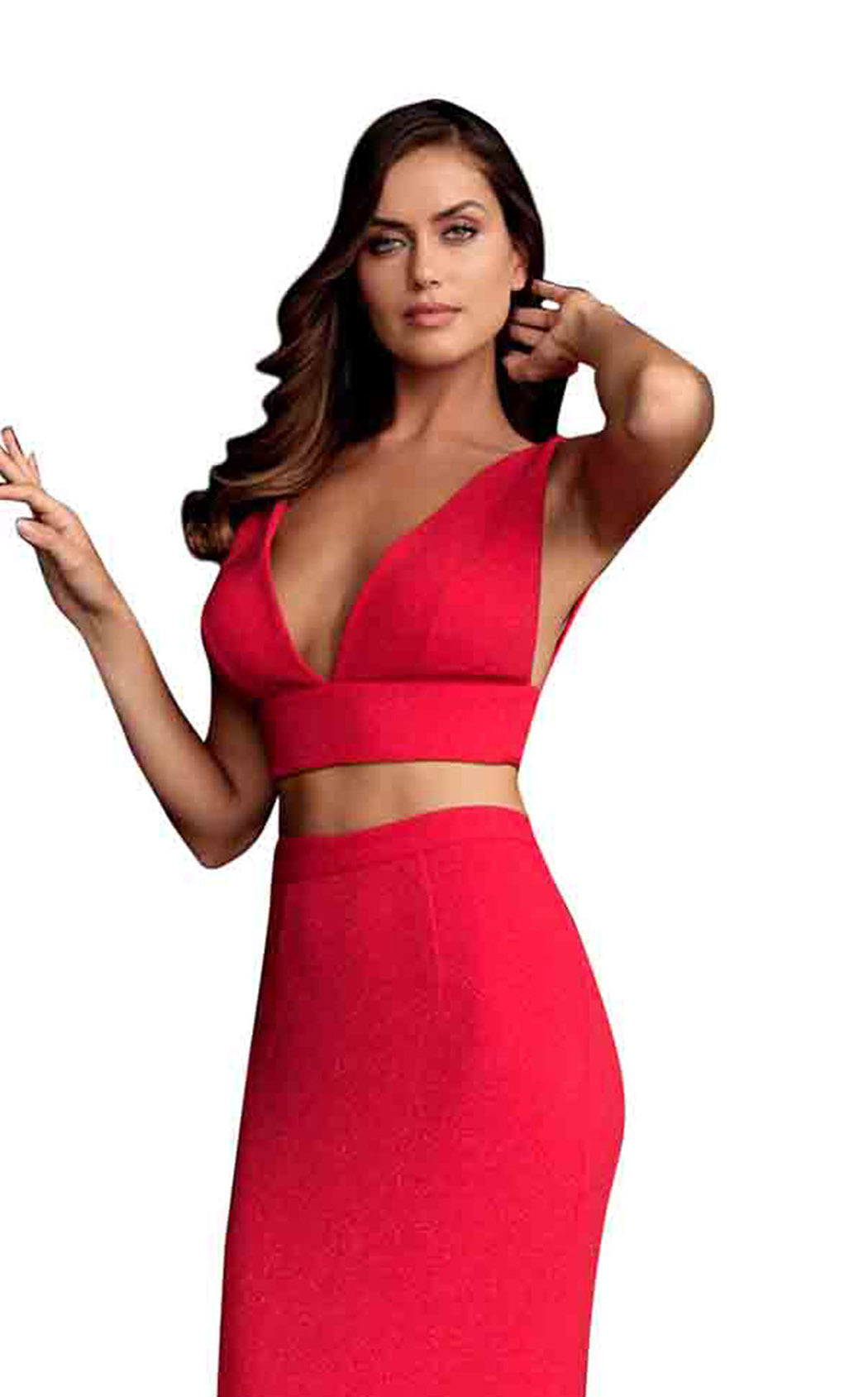 Jovani 64857 Red
