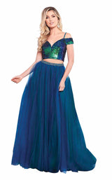Rachel Allan 6488 Royal-Emerald-Irides