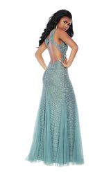 Jasz Couture 6493 Sage-Mercury