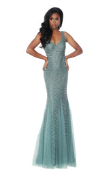 Jasz Couture 6493 Sage-Mercury