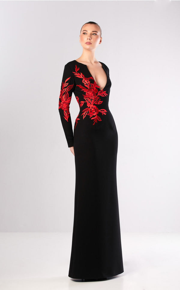 Edward Arsouni Couture FW650 Black/Red