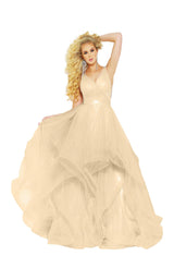 Jasz Couture 6512 Champagne/Gold