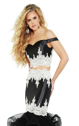 Jasz Couture 6513 Black/White