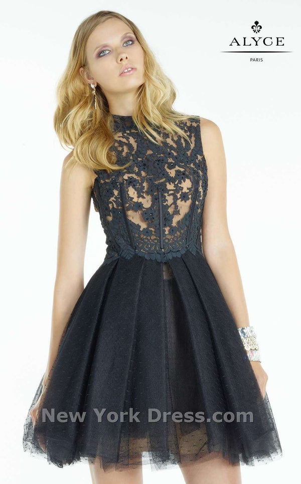 Alyce 5757 Black/Nude