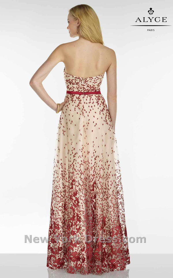 Alyce 5775 Claret/Nude