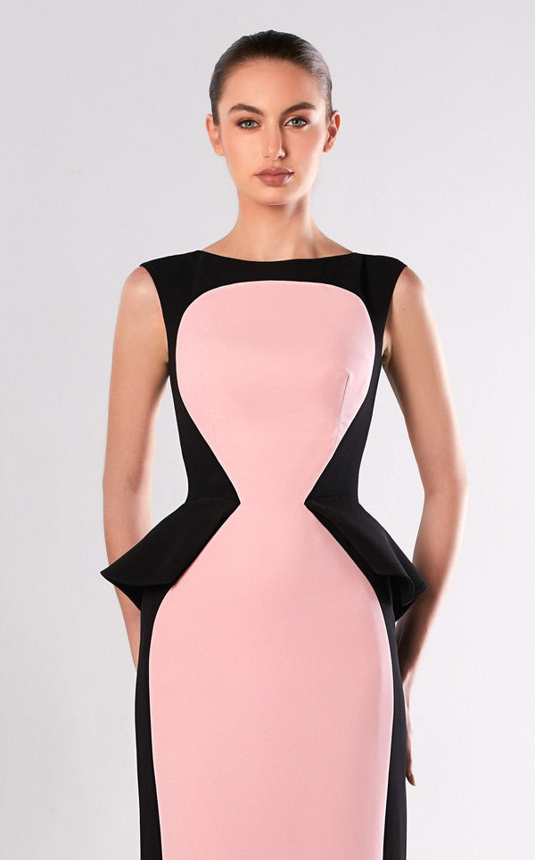 Edward Arsouni Couture FW658 Black-Rose