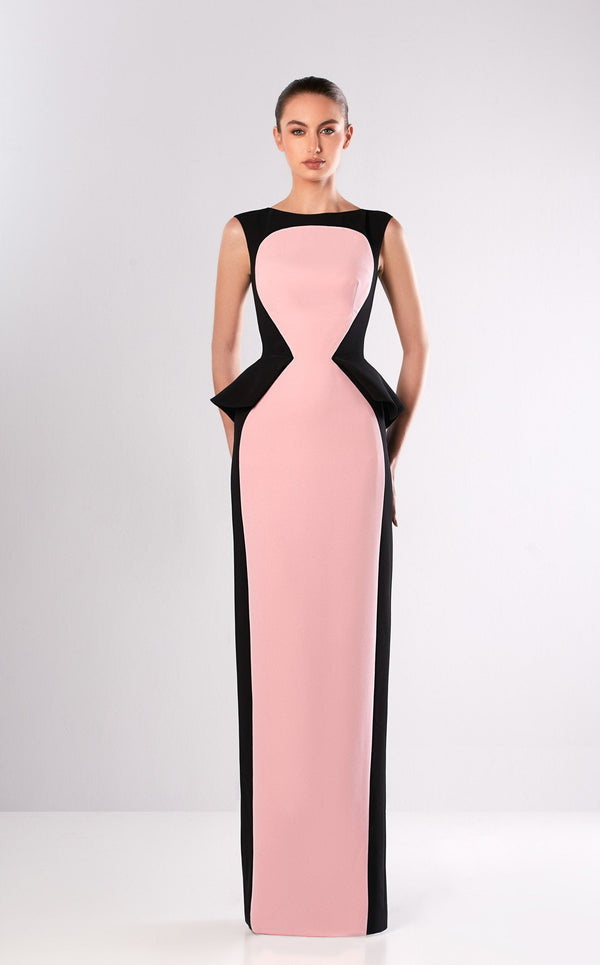 Edward Arsouni Couture FW658 Black-Rose