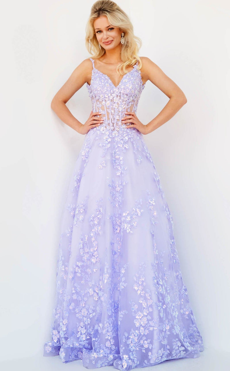 Jovani 63170BG Lilac