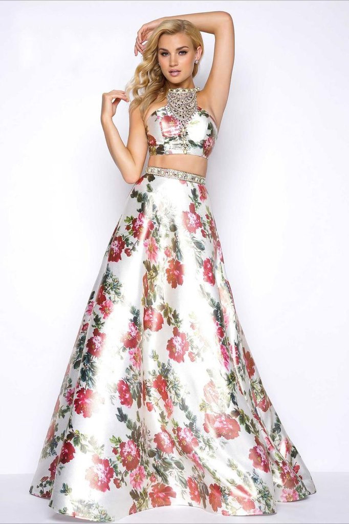 Mac Duggal 66036M Floral-Multi