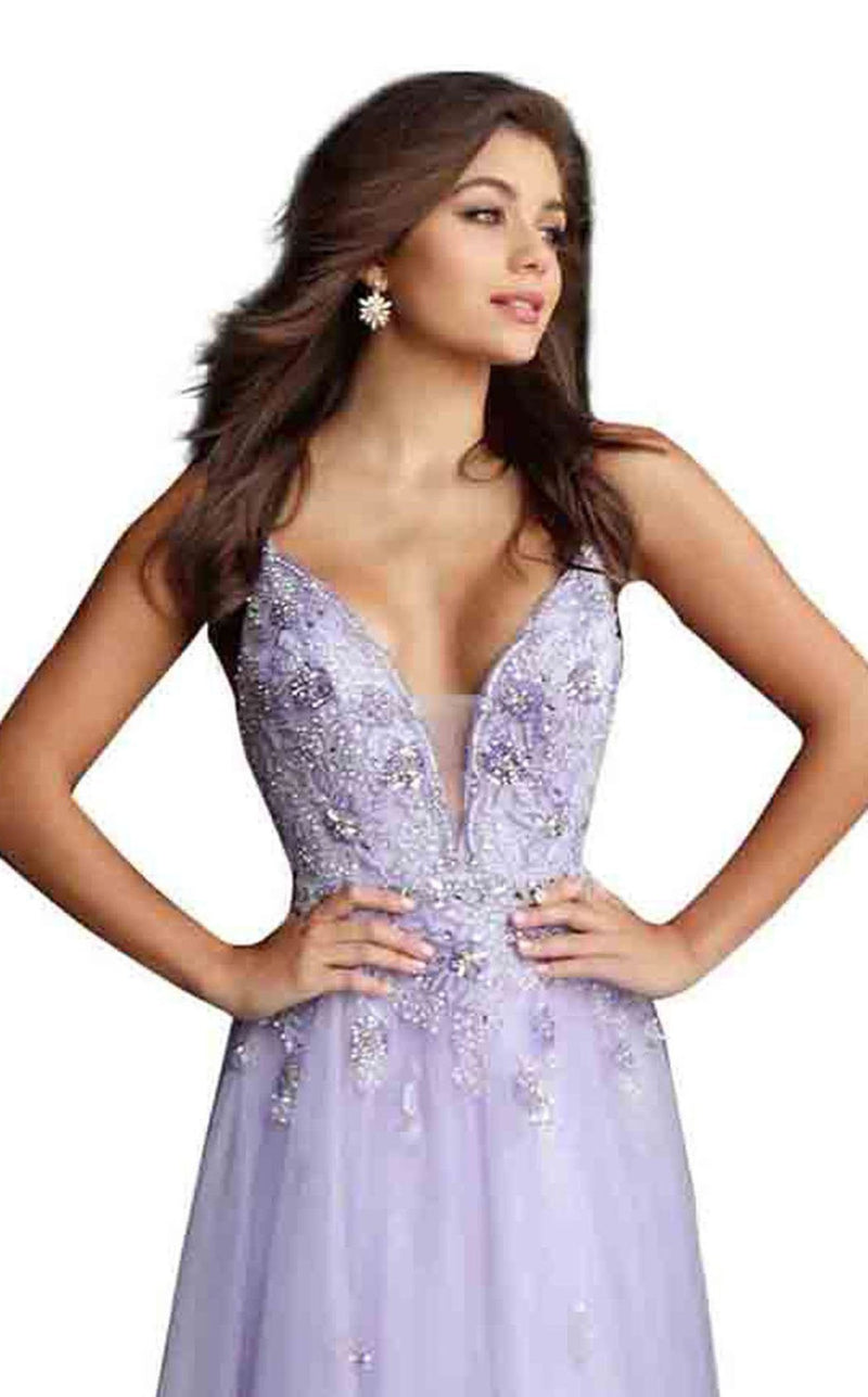 Jovani 66121bg Lavender