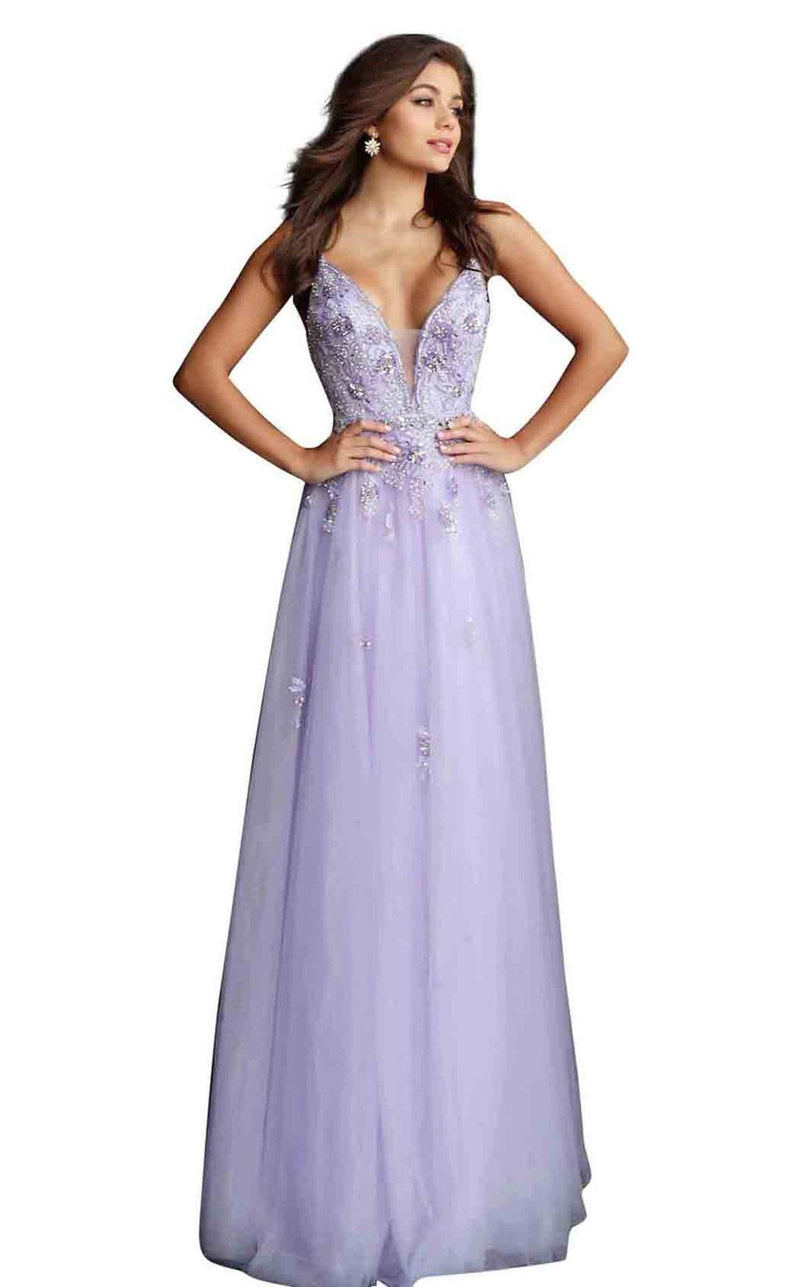 Jovani 66121bg Lavender