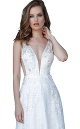 Jovani 66168 Off White
