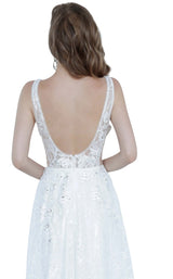 Jovani 66168 Off White